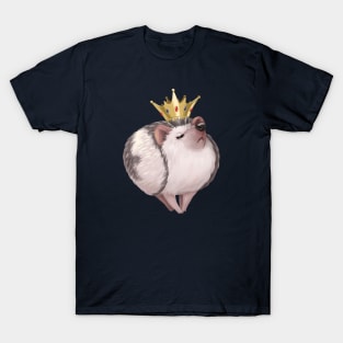 Cute Snooty Royal King or Queen Snob Hedgehog T-Shirt